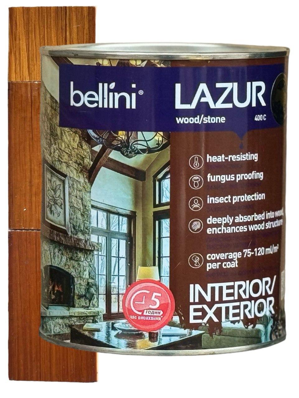 Лазур BELLINI 2,5 л дуб світлий