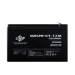 Аккумулятор AGM LPM 12V - 7.2 Ah