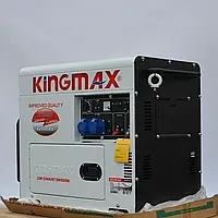 Дизельный генератор однофазный 7 кВт KINGMAX KM8050S 100% Медь