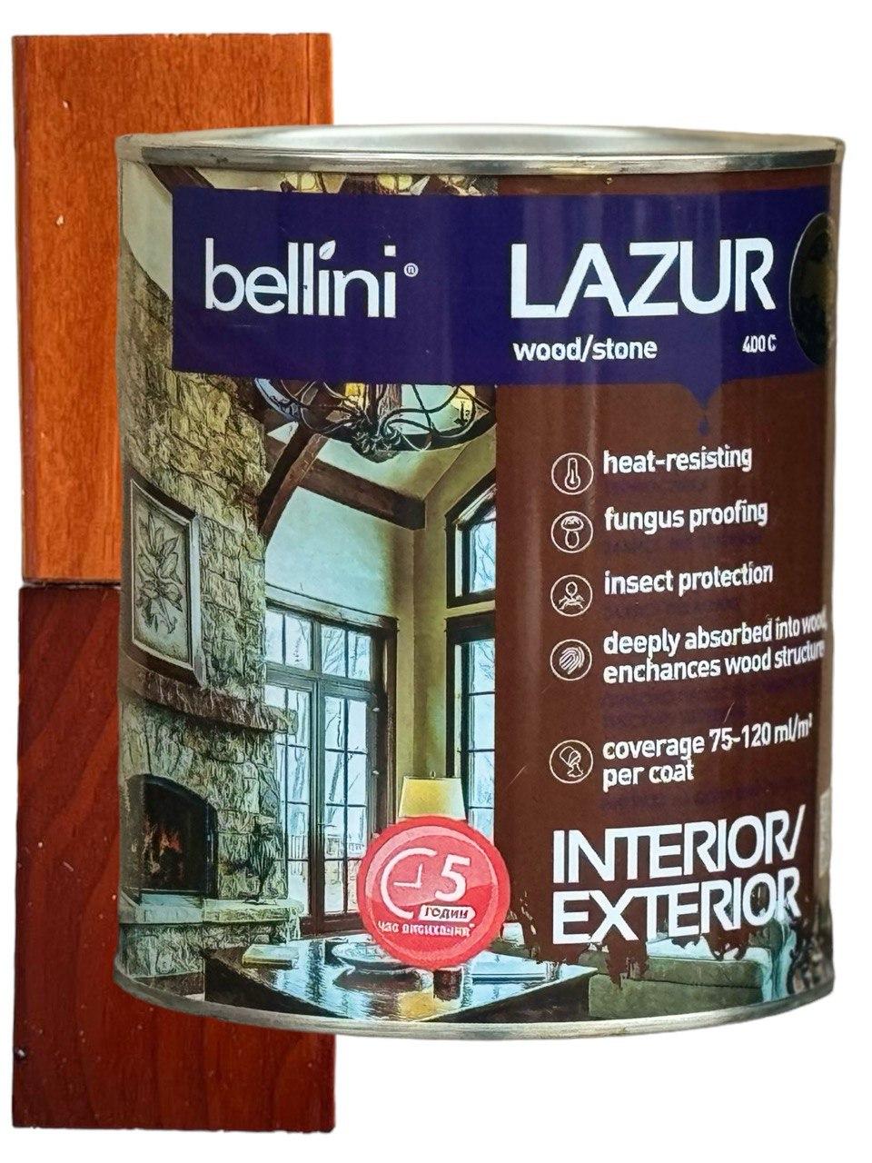 Лазур BELLINI 2,5 л тік