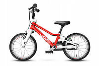 Детский велосипед Woom 2 Red, красные колеса 14 дюймов.