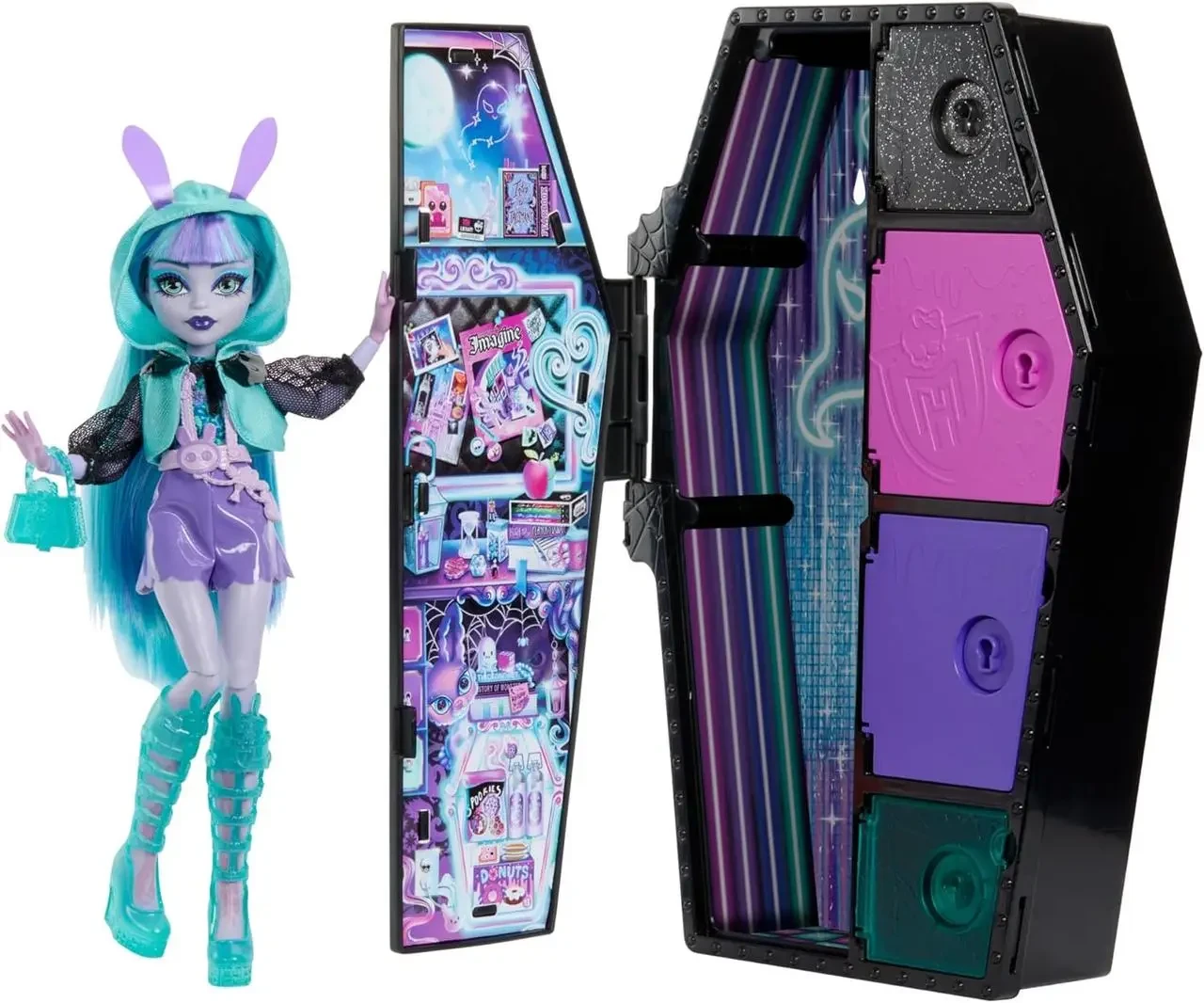 Лялька Монстер Хай Твайла Mattel Monster High Twyla Skulltimate Secrets HNF82