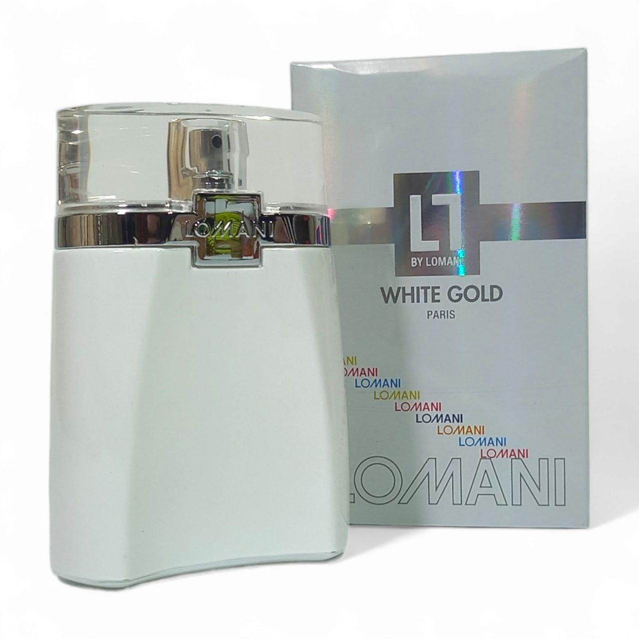 Туалетна вода для чоловіків Lomani White Gold 100мл (1684659487), фото 1