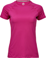 Футболка женская Womens Cooldry Tee, фуксия, размер М