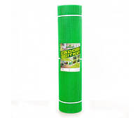 Сітка пластикова декоративна 10*10мм 1*20м зелена Клевер