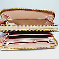 Жіночий гаманець на дві блискавки 3226, фото 5