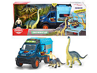 Игровой набор Dickie Toys Исследование динозавров с машиной 28 см, 3 динозаврами и фигуркой (3837025)