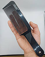 Расческа парикмахерская для стрижки и тушевки волос "ЛОПАТА" ABS-75439 "ДенІС professional" Волнистый зуб