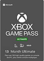 Карта оплаты Xbox Game Pass Ultimate - 13 месяцев для (Xbox One/Series и Windows 10)