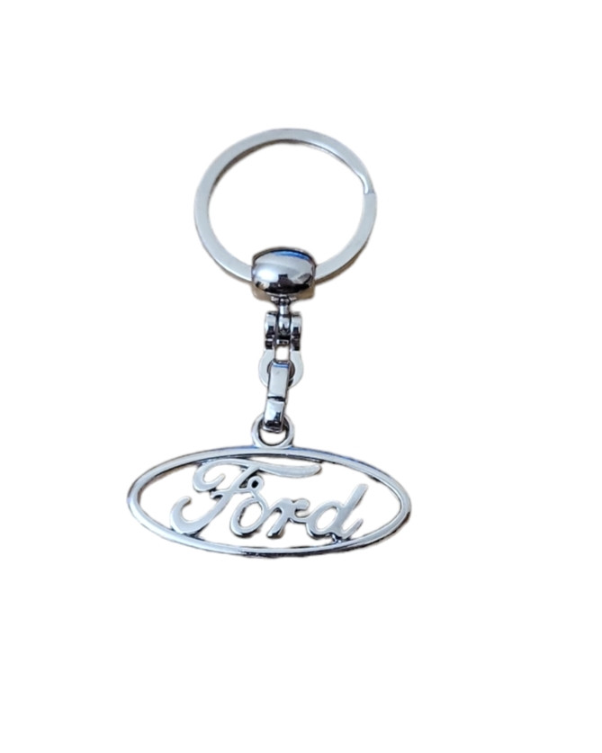 Брелок автомобільний металевий для ключів Ford Форд