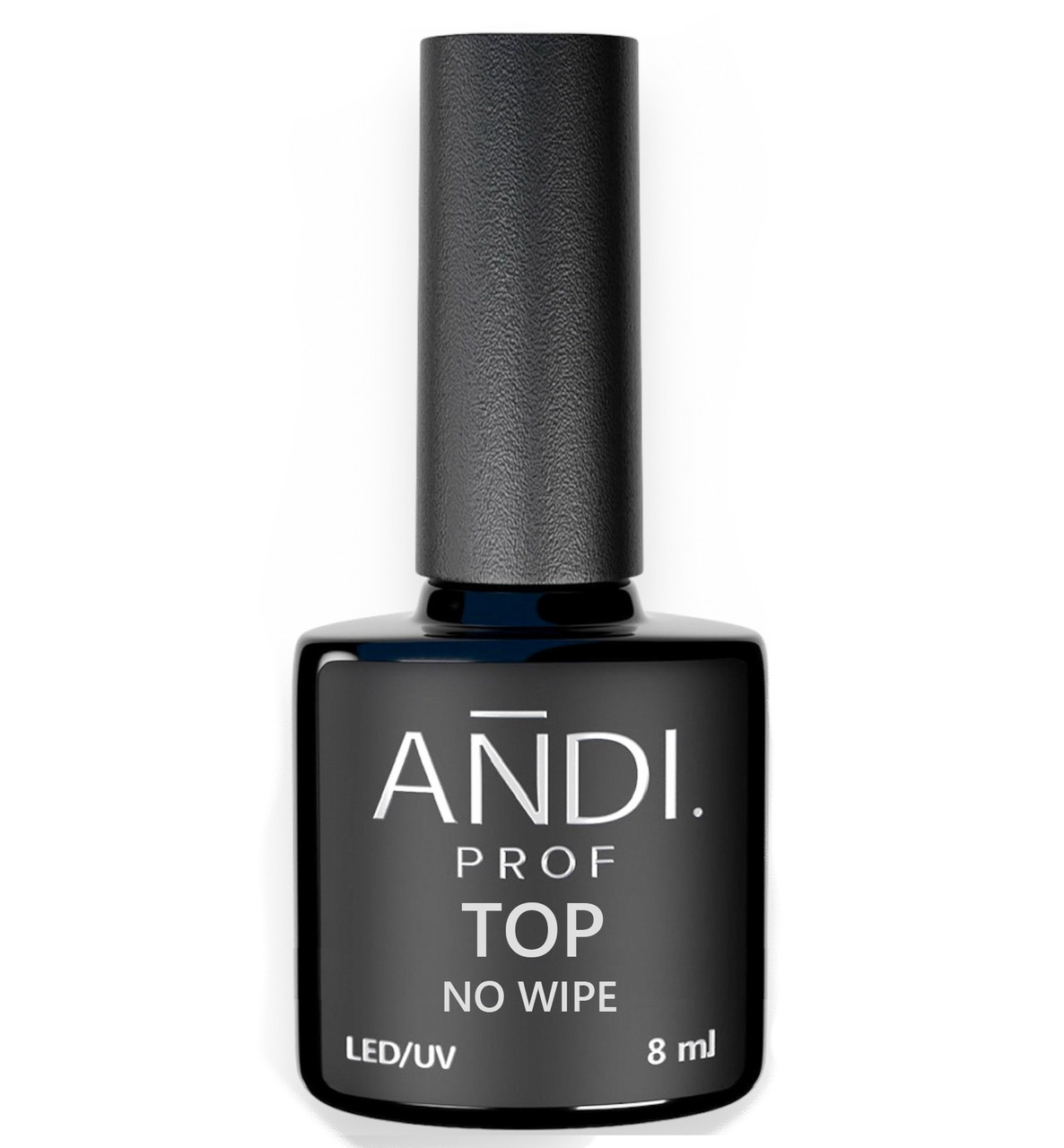 Топ для гель-лаку без липкого шару, закріплювач для гель-лаку TOP NO WIPE Andi Prof