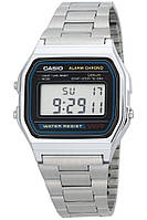 Мужские Часы CASIO Vintage A158WA-1D, серебрянный цвет