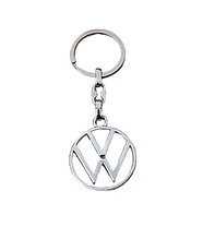 Брелок автомобільний металевий для ключів фольксваген Volkswagen 9,2 см