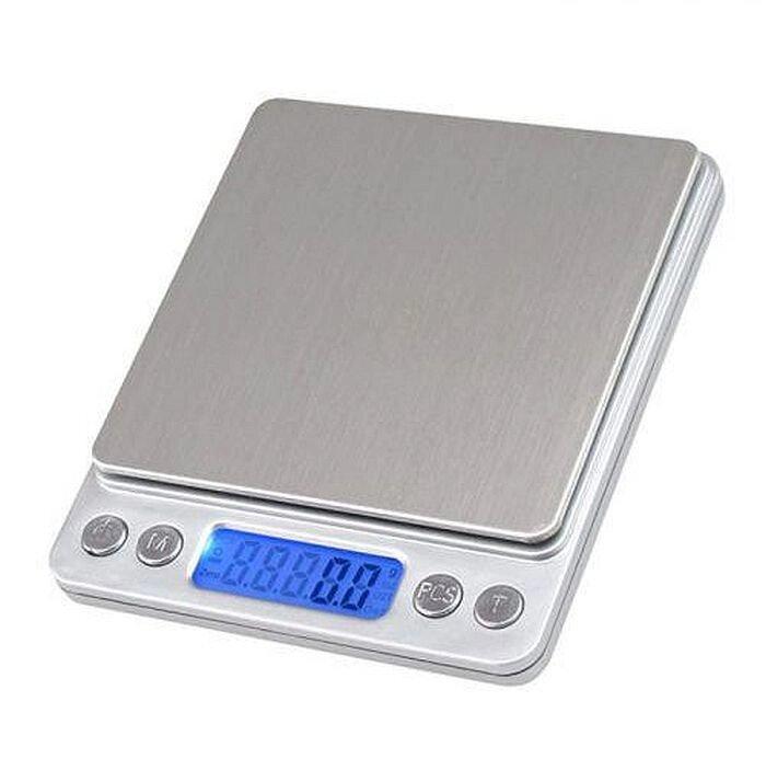 Професійні ювелірні ваги до 500 г (крок 0,01 г), 2 чаші, фото 1