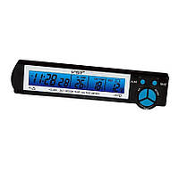 Автомобильные часы, термометр с датчиком Vst-7043v