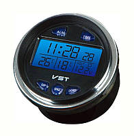 Автомобильные часы, термометр, вольтметр Vst-7042v