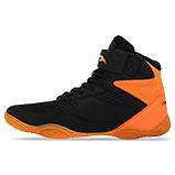 Борцовки Wrestling Maraton на шнурівці W-4010-1 (розмір 36-40) жовтогарячий, фото 2