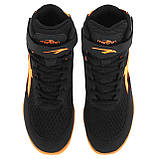 Борцовки Wrestling Maraton на шнурівці W-4010-1 (розмір 36-40) жовтогарячий, фото 7