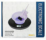 Сенсорні кухонні електронні круглі ваги Colourworks Kitchen Craft до 5кг, фото 3