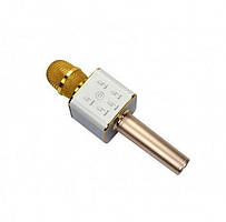 Бездротовий мікрофон караоке q7, gold