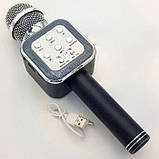 Бездротовий мікрофон караоке з динаміком 1818, black, фото 2