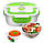 Електричний Ланч Бокс з підігрівом Lunchbox Ys-001, green, фото 4