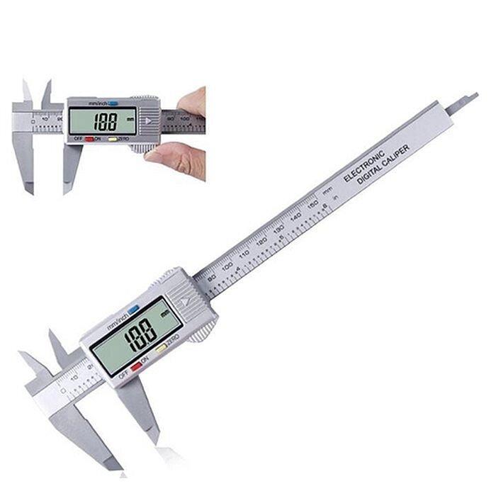 Електронний штангенциркуль Lcd пластиковий, 150 мм