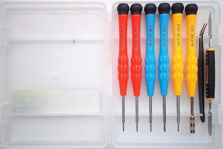 Набір інструментів для ремонту iPhone 8108A (8 предметів)