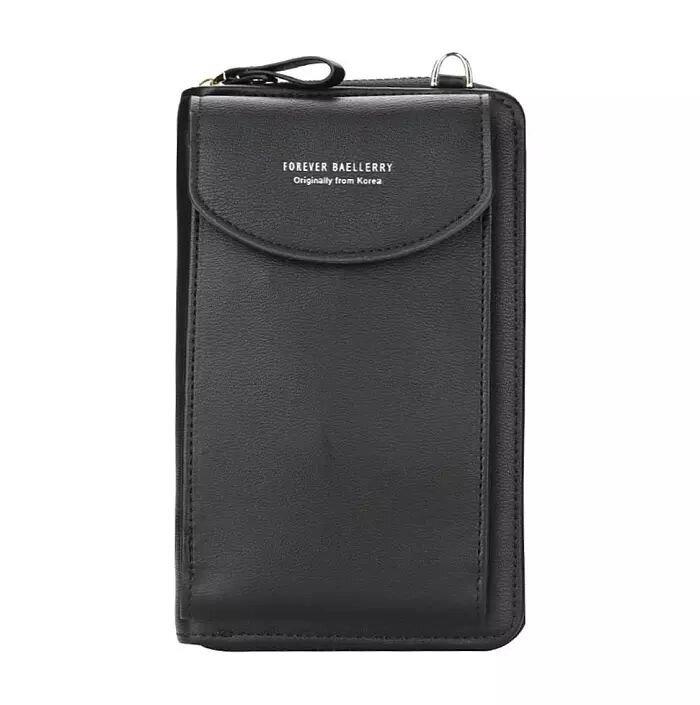 Жіночий гаманець Baellerry N8591, black, фото 1