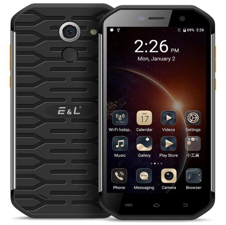 Смартфон E&L s60, ip68, Android 7.0, 3gb ram, 64gb rom, 13Мп, 2 sim, камера 13Мп, акумулятор 3000mah