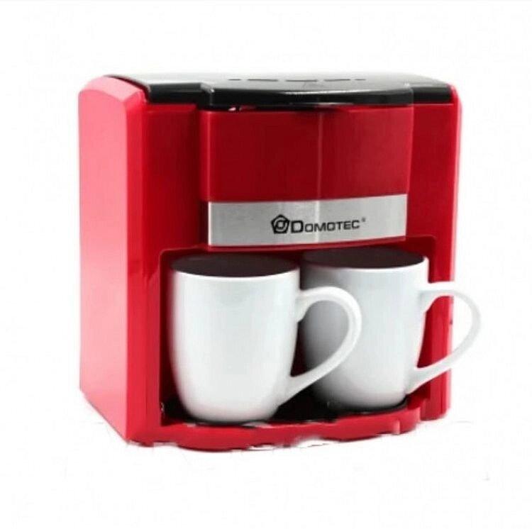 Кавоварка Domotec Ms-0705 із двома чашками, 500Вт, фото 1