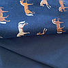 3х нитка трьохнитка начос трикотаж на флісі діджитал принт конячки, фото 3