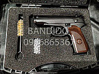 Пистолет Макаров ПМ, пневматический, игрушечный, система (PPP), на шарах 6мм