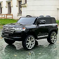 Дитячий електромобіль Джип TOYOTA LAND CRUISER JJ2022EBLR-2 Ліцензія! USD, SD, MP3, шкіряне сидіння