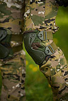 Сменные наколенники в штаны зсу, противоударные тактические наколенники для военных брюк Коричневый GHR