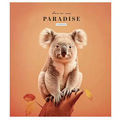Зошит загальний "Love in paradise" Школярик 036-3256L-3 у лінію, 36 аркушів, World-of-Toys