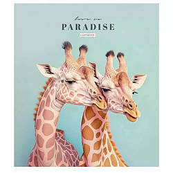 Зошит загальний "Love in paradise" Школярик 036-3256L-4 у лінію, 36 аркушів, World-of-Toys