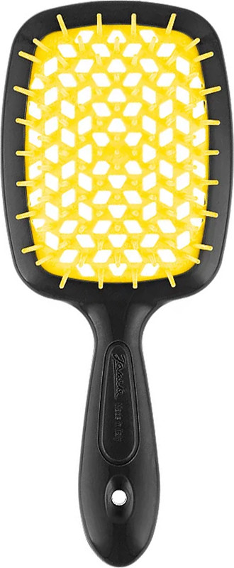 Щітка Superbrush чорна з жовтим Janeke