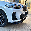 Сплітер BMW X3 G01 M-Sport (2022+) тюнінг обвіс губа спідниця, фото 3