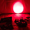 Налобний потрійний світлодіодний ліхтар. Світло: біле, червоне, мікс., фото 2