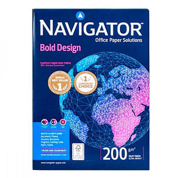 Папір Navigator А4 200 г/м2 (150 аркушів) білий 636570