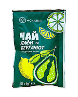 Чай фруктово-медовый "Лайм и бергамот" Аскания, 50 г (4820071648378)