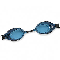 Дитячі окуляри для плавання Intex 55691 розмір L Синій, Land of Toys