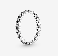 Серебряное кольцо Пандора Pandora Ассиметричные звезды