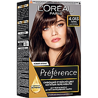 Краска для волос L'Oreal Paris Recital Preference № 4.013 "Париж глубокий каштановый"