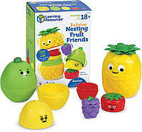 Развивающая игрушка "Фруктовые друзья эмоции" Learning Resources Big Feelings Nesting Fruit Friends