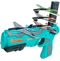 Дитячий пістолет для стрільби літачками Air Battle