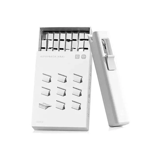 Скобы / Биндеры Mijia Kaka Shuang Binding Clip 200 Pcs Set (BHR6407CN), фото 1