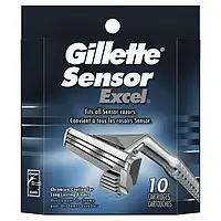 Набор сменных картриджей для бритья Gillette Sensor Excel Original (10 шт.)