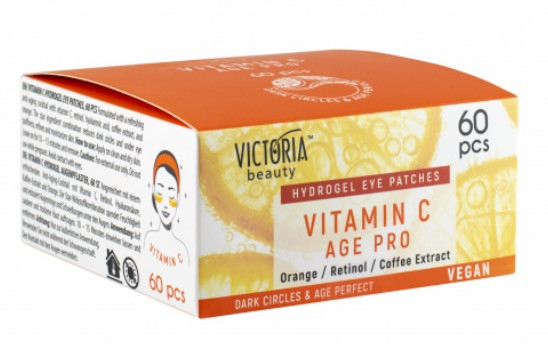 Гелеві патчі для очей із вітаміном С. Age Pro Victoria Beauty. 60 шт.